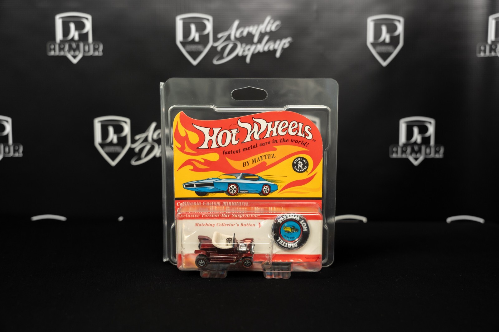 Diamond Protector 30 Pack Diecast Case for Original Hot Wheels Redline