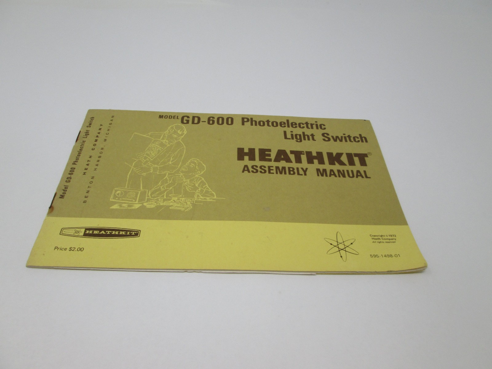 Heathkit Assembly Manual Photoelectric Light Switch GD-600