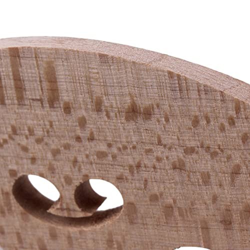 15Pcs Fine Grade Maple Violin Bridge Parts 4/4 Full Size Original Wood Color 50x