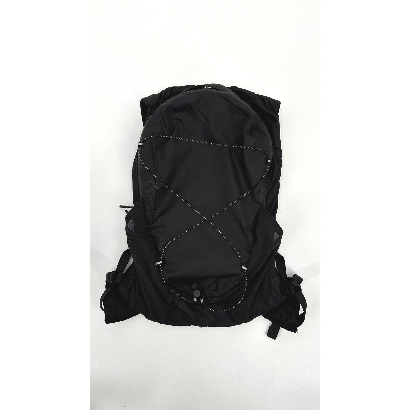 Lululemon Active Backpack 10 L O/S Black Hydration Comp Water Repel Reflective