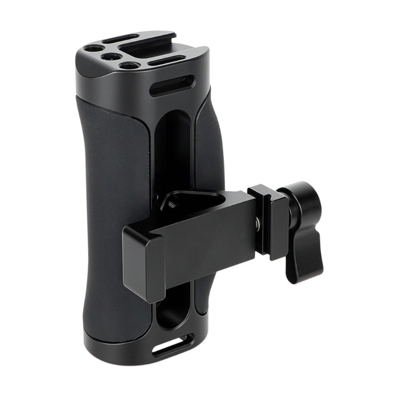 Aluminum Camera Arca Type Handgrip Quick Release Side Handle Cold Shoe Mount