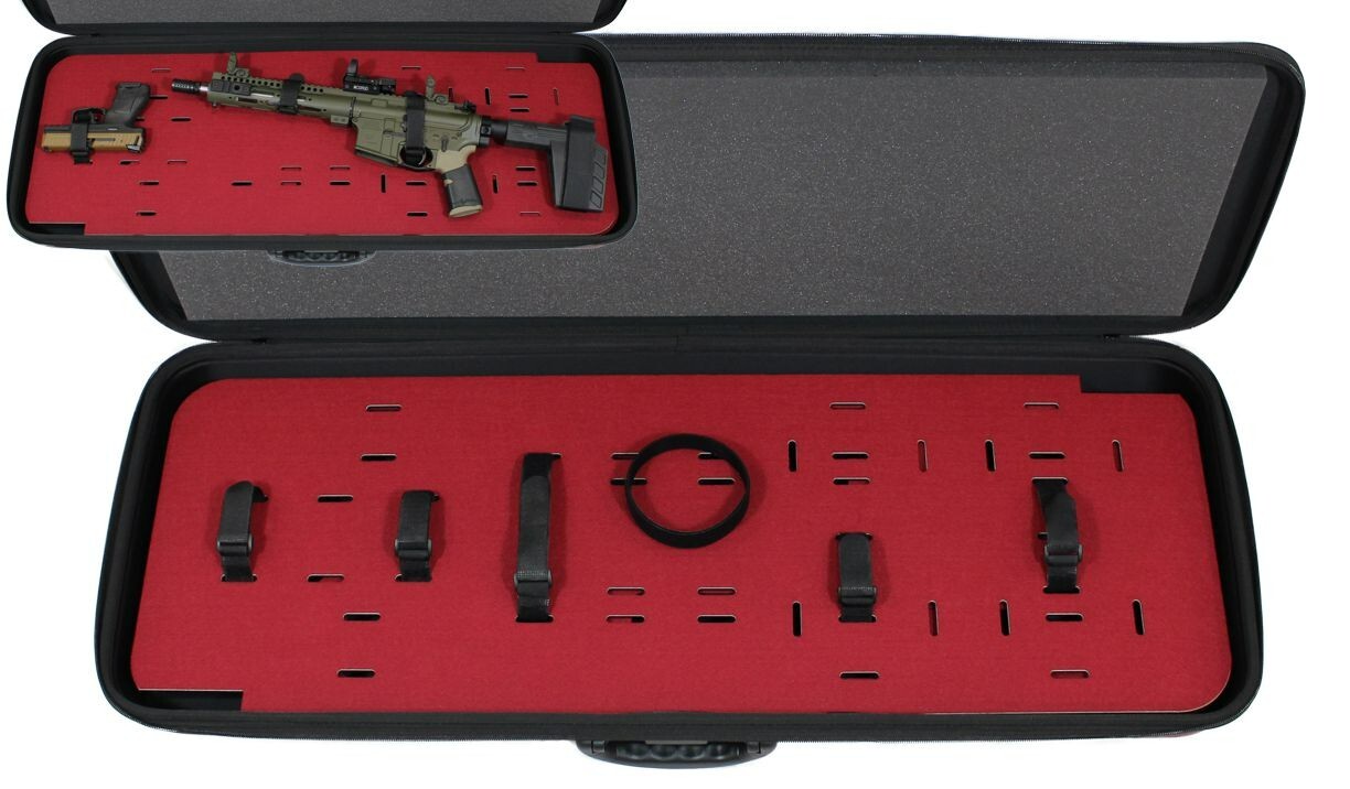 Peak Case Tactical Ultralight Rifle/Pistol Case - Multi-Level