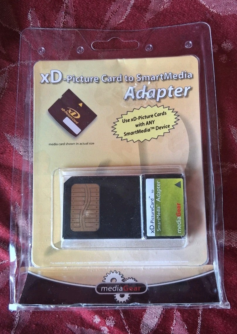 Rare Xd Picture Card To Smart Media Adapter. SEALED