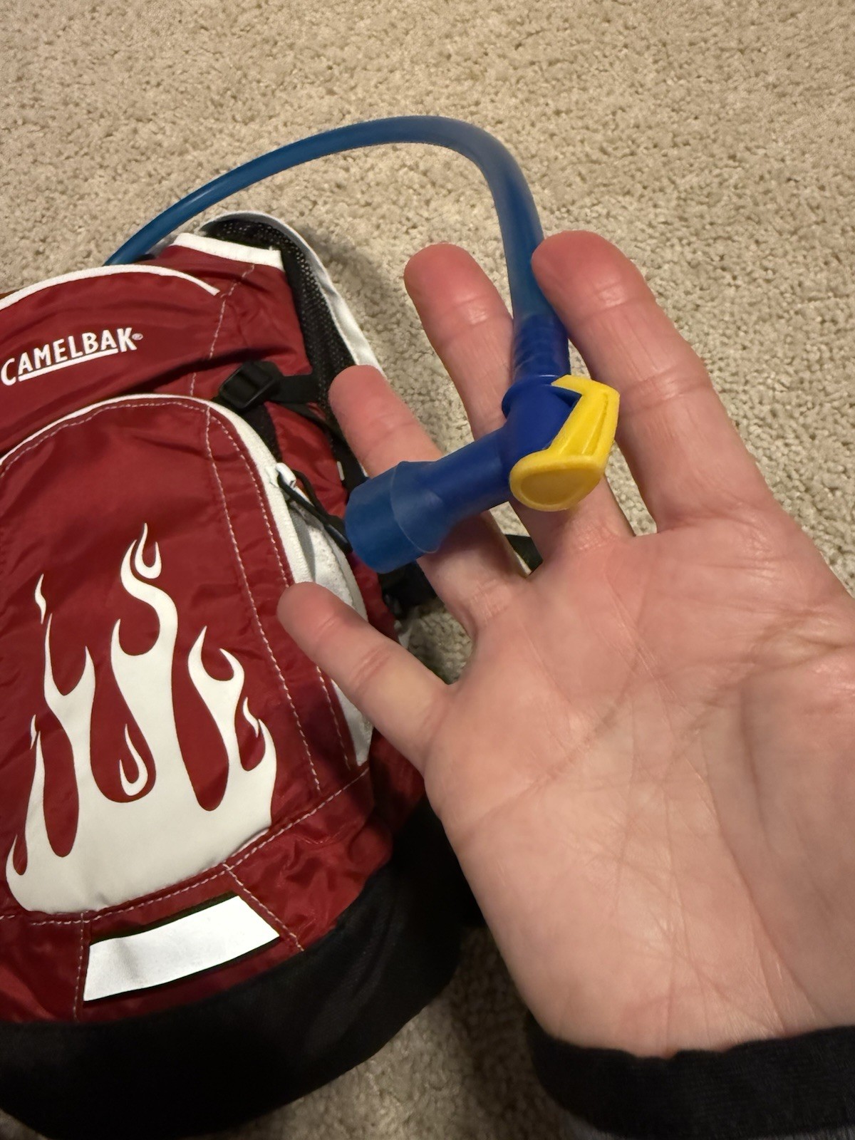 Camelback Hydration Pack Kids Red