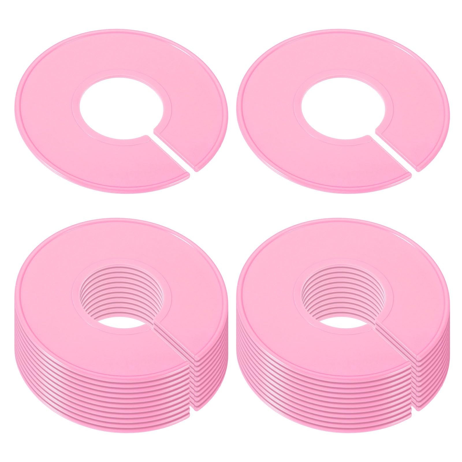 Clothes Dividers, 24 Pack Clothing Rack Size Dividers Blank Labels Sorting Ro...
