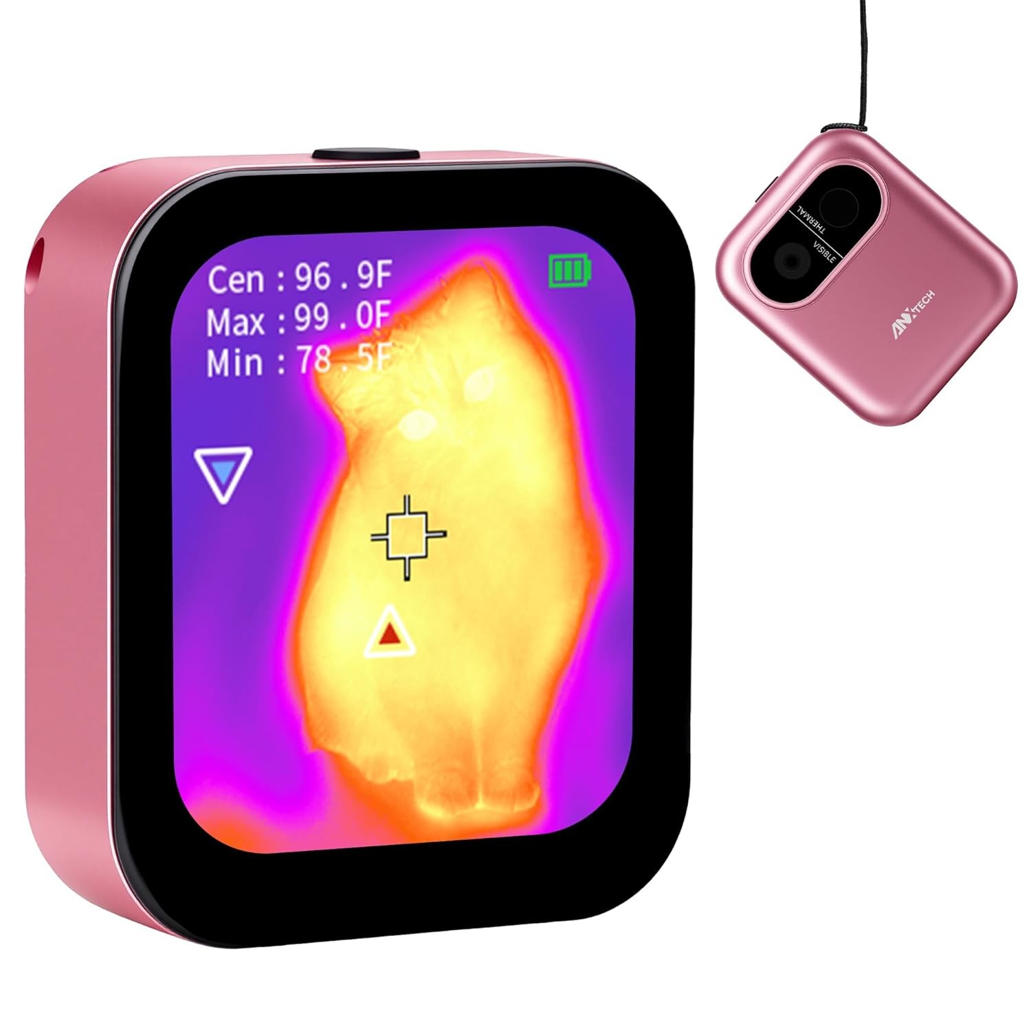 Mini Pink Infrared Thermal Imaging Camera Mini Thermal Imager Camera