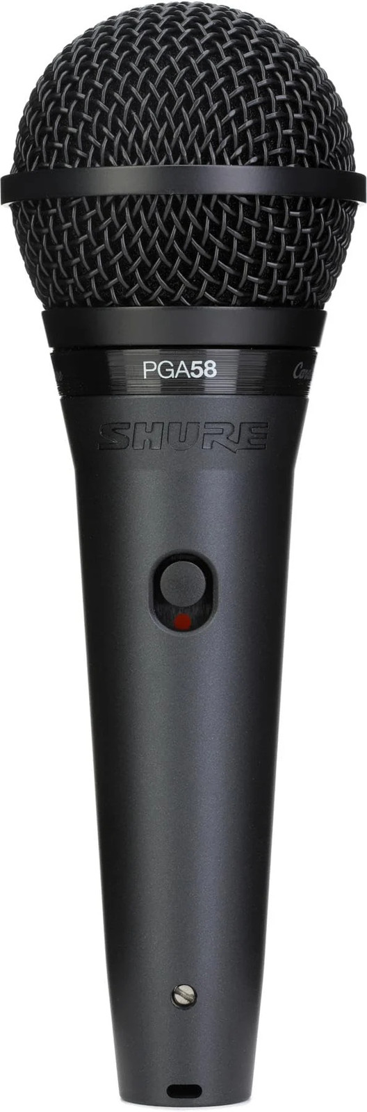 Shure PGA58-QTR Cardioid Dynamic Vocal Microphone XLR-QTR Cable