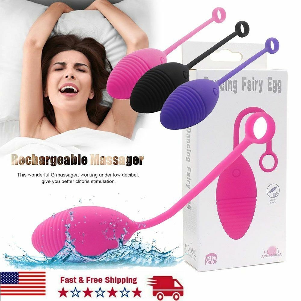 Wireless Rechargerable Vibrating Egg Bullet Vibe Kegel Balls Sex-toys for Women