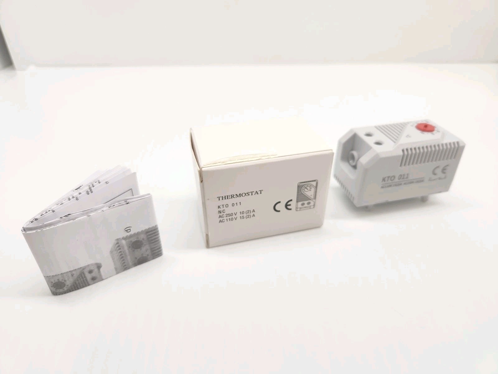 Mechanical Thermostat 0-60℃ Adjustable Compact N.O Temperature Controller Switch