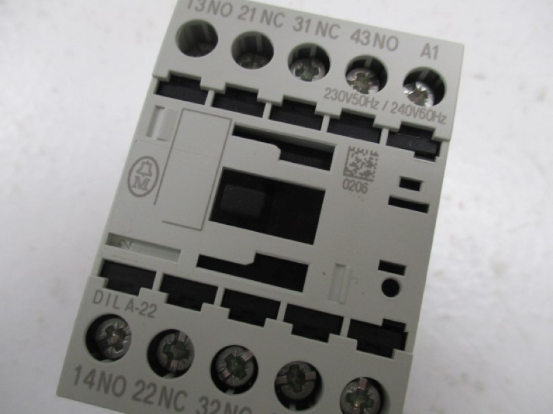 KLOCKNER MOELLER DILA-22 CONTACTOR RELAY 230/240V NSMP