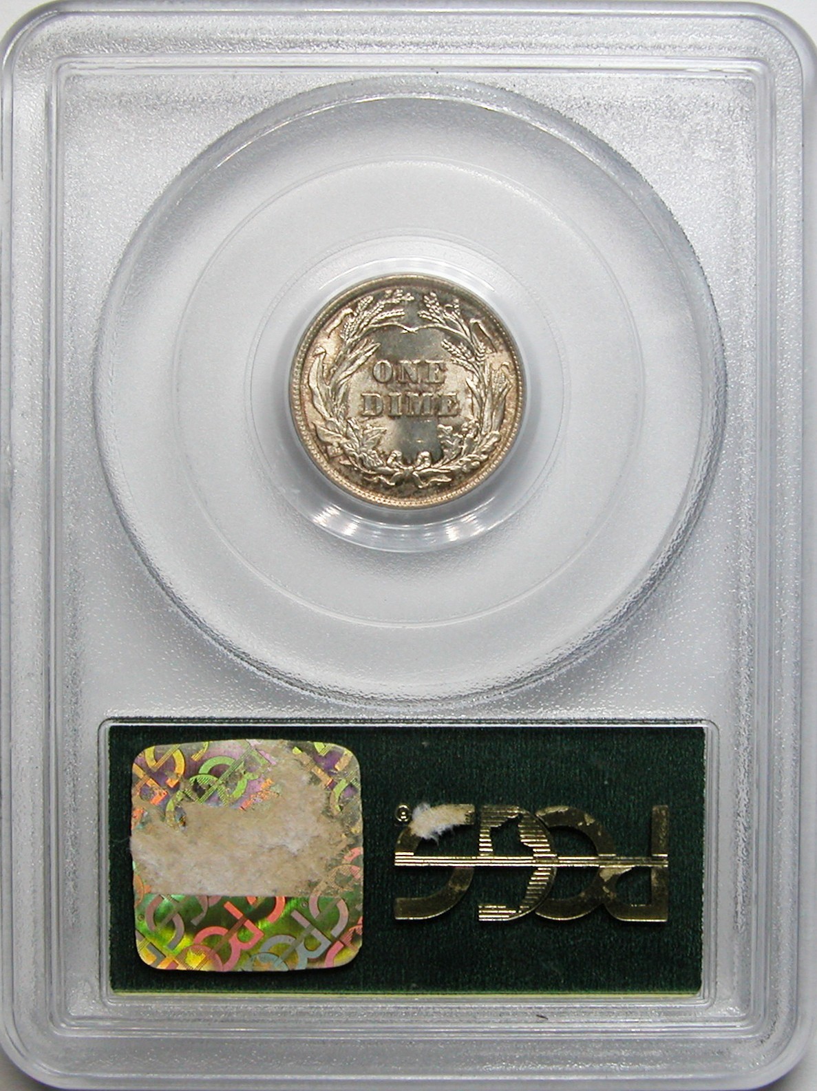 1916 Barber Silver Dime PCGS MS-62