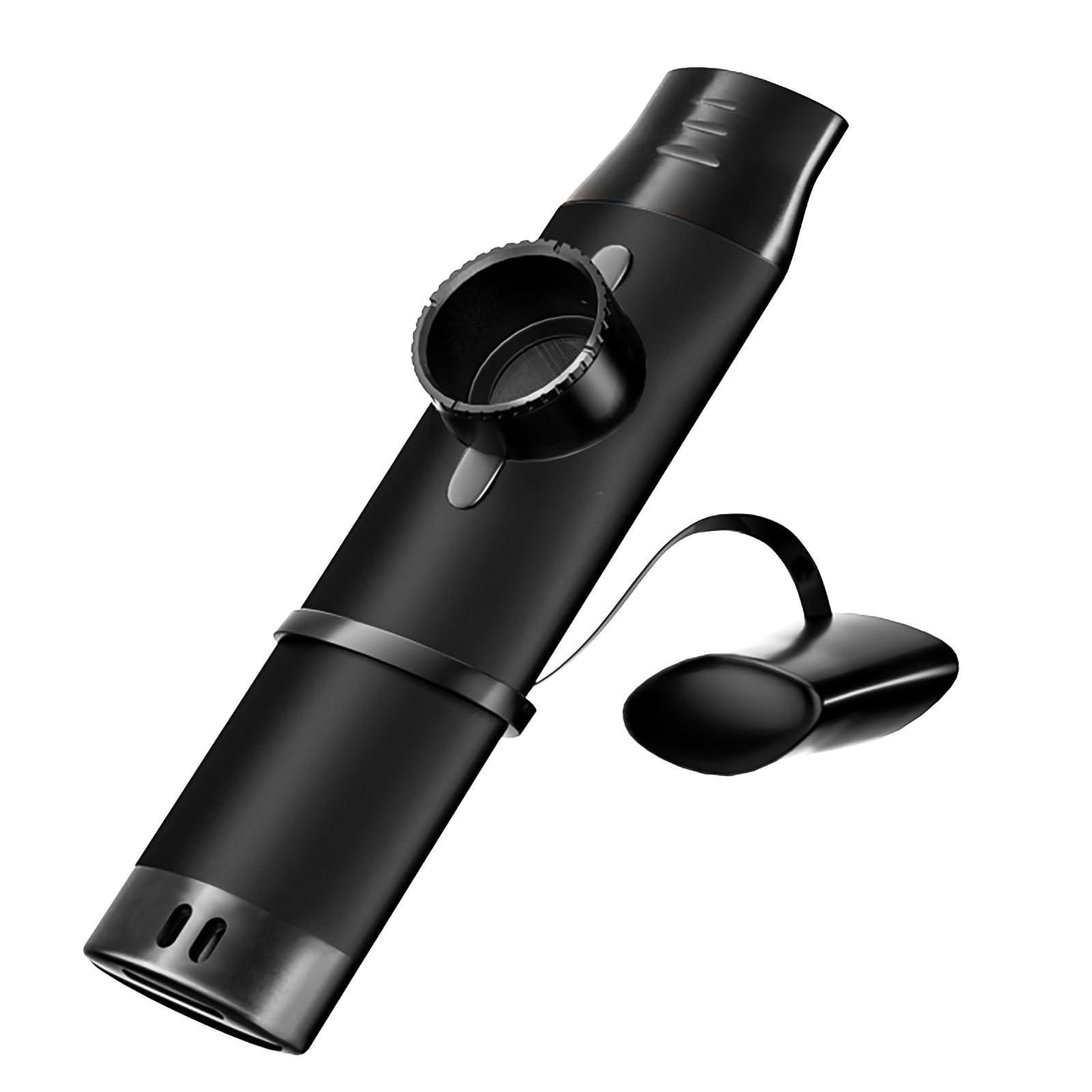 Metal Kazoo with 5 Diaphragms - Adjustable Tone for Guitar, Ukulele, Violin, ...