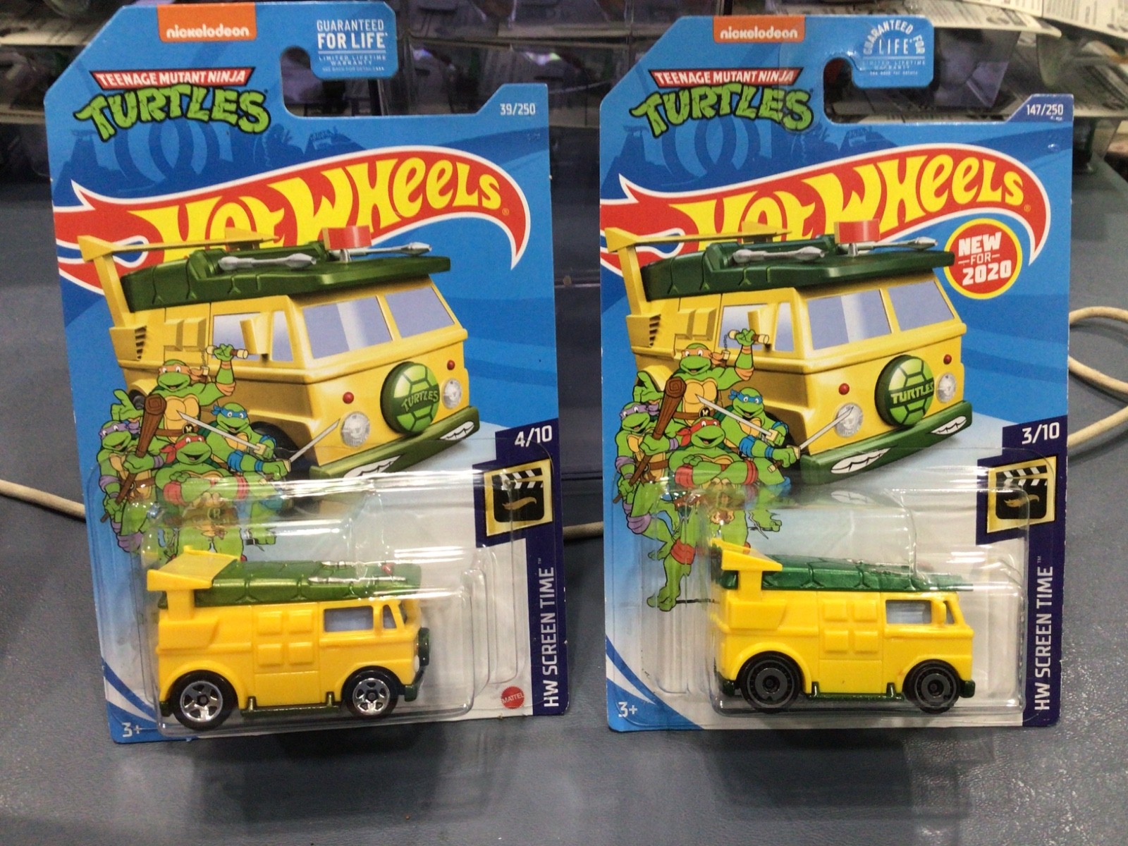 HOT WHEELS NINJA TURTLES PARTY WAGON COLLECTION YOU PICK