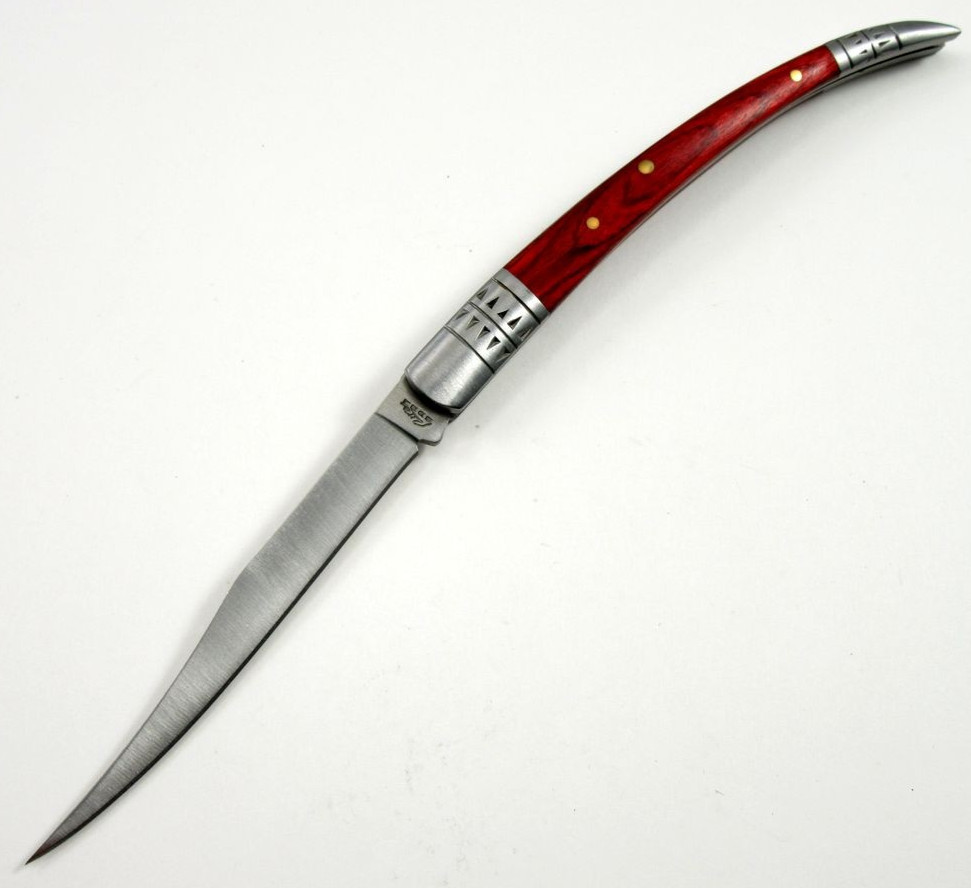Folding Pocket Knife | Rite Edge 5" Spanish Fruit Melon Sampler Pakkawood Handle