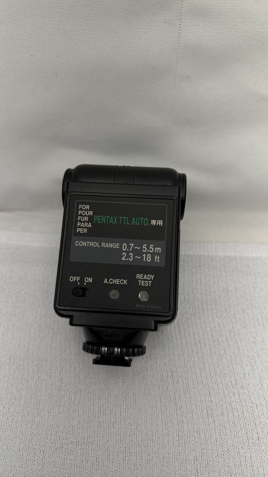 Pentax AF180FG P-TTL Auto Flash Camera Accessory with Case