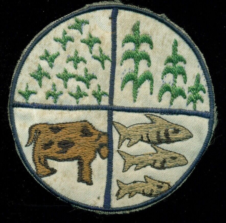 1960's Rare 1st Issue DENR Philippine Ranger Fish & Wildlife Patch CT-5