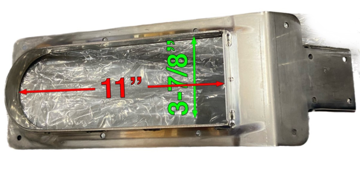 Seafox 268 Bow Roller Assembly 316SS P/N: SFB-268BRA