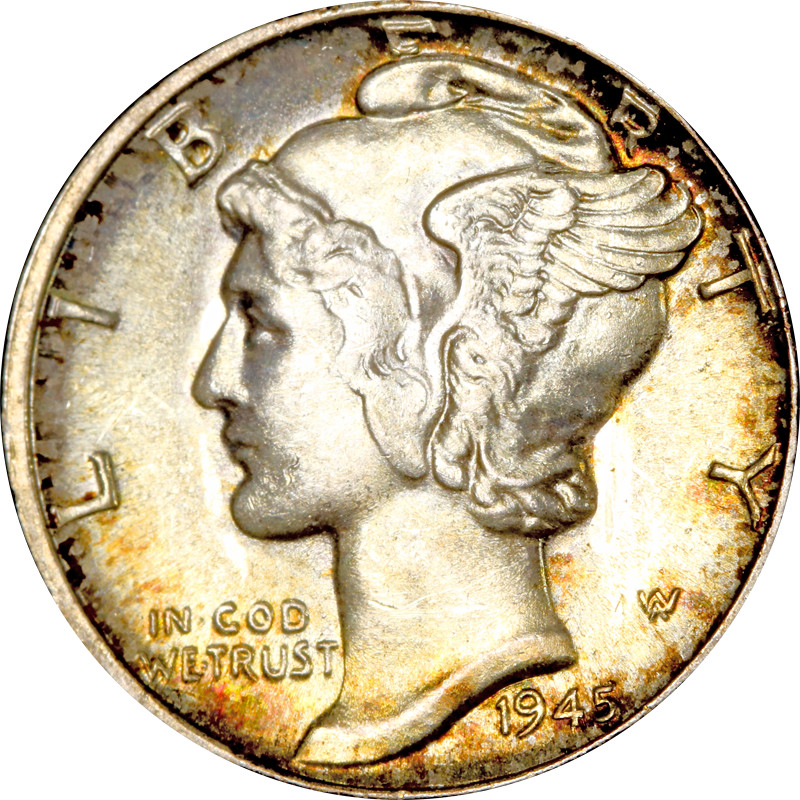 1940-P Mercury Dime