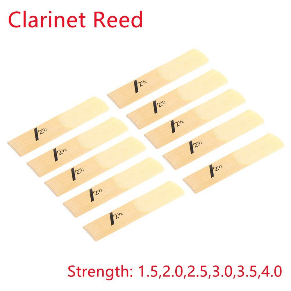 Handcrafted Clarinet Reeds Excellent Response in All Registers Various Sizes