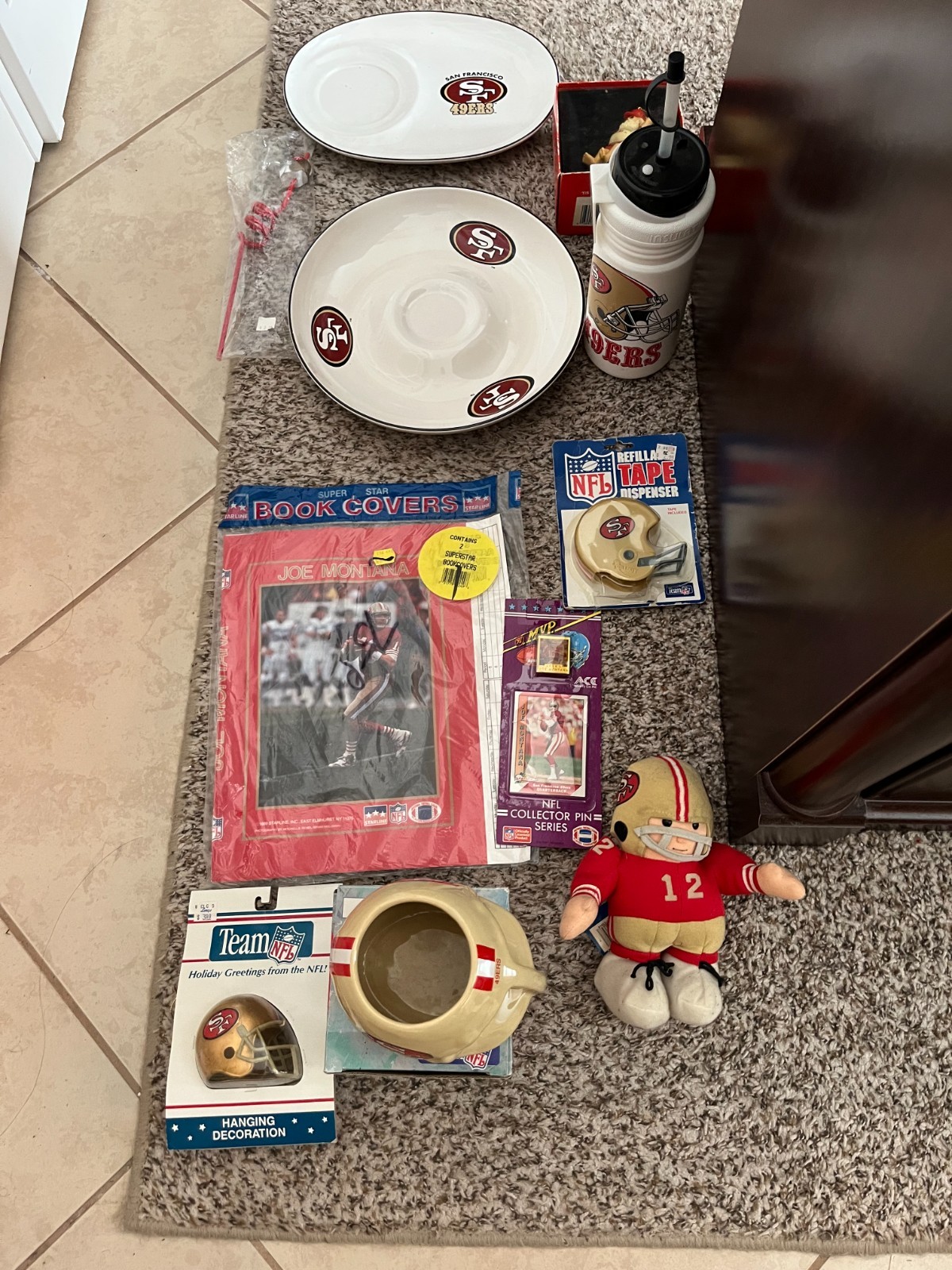 Vintage Lot of 11 San Francisco 49ers NFL Memorabilia Collectibles