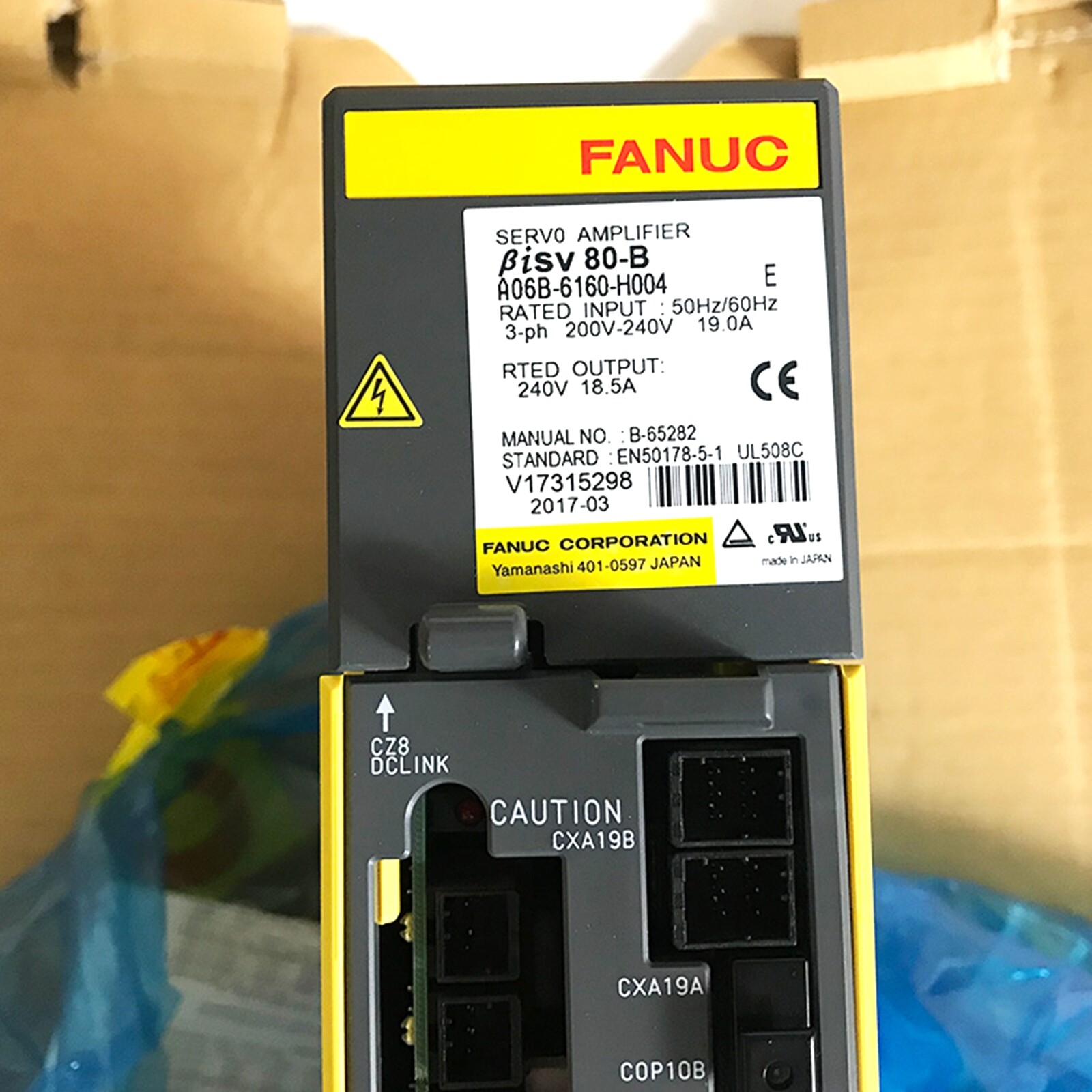 NEW FANUC A06b-6160-H004 Servo Drive Amplifier Module Logic Controller PLC