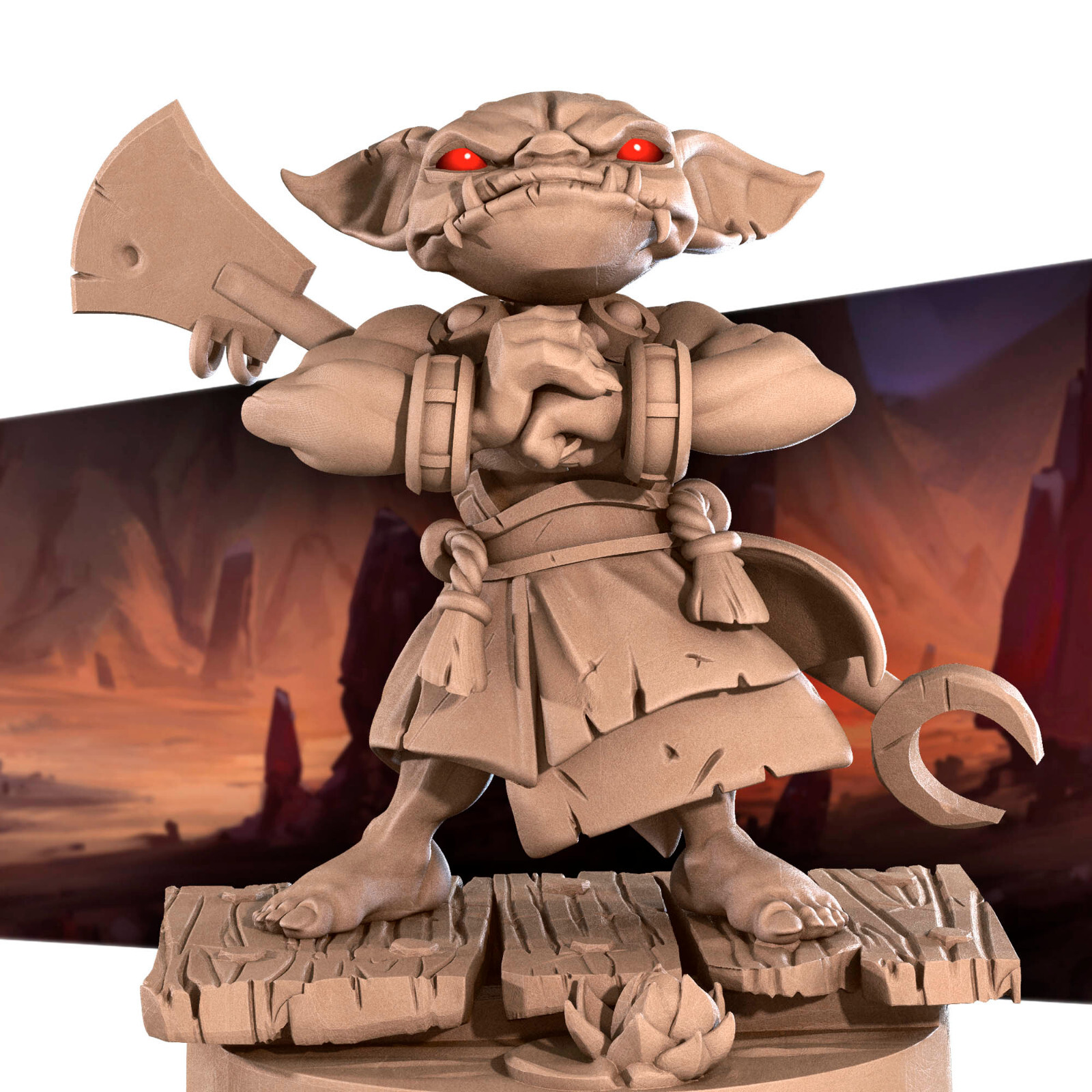 Goblin Monk - Bite the Bullet - Dungeons and Dragons