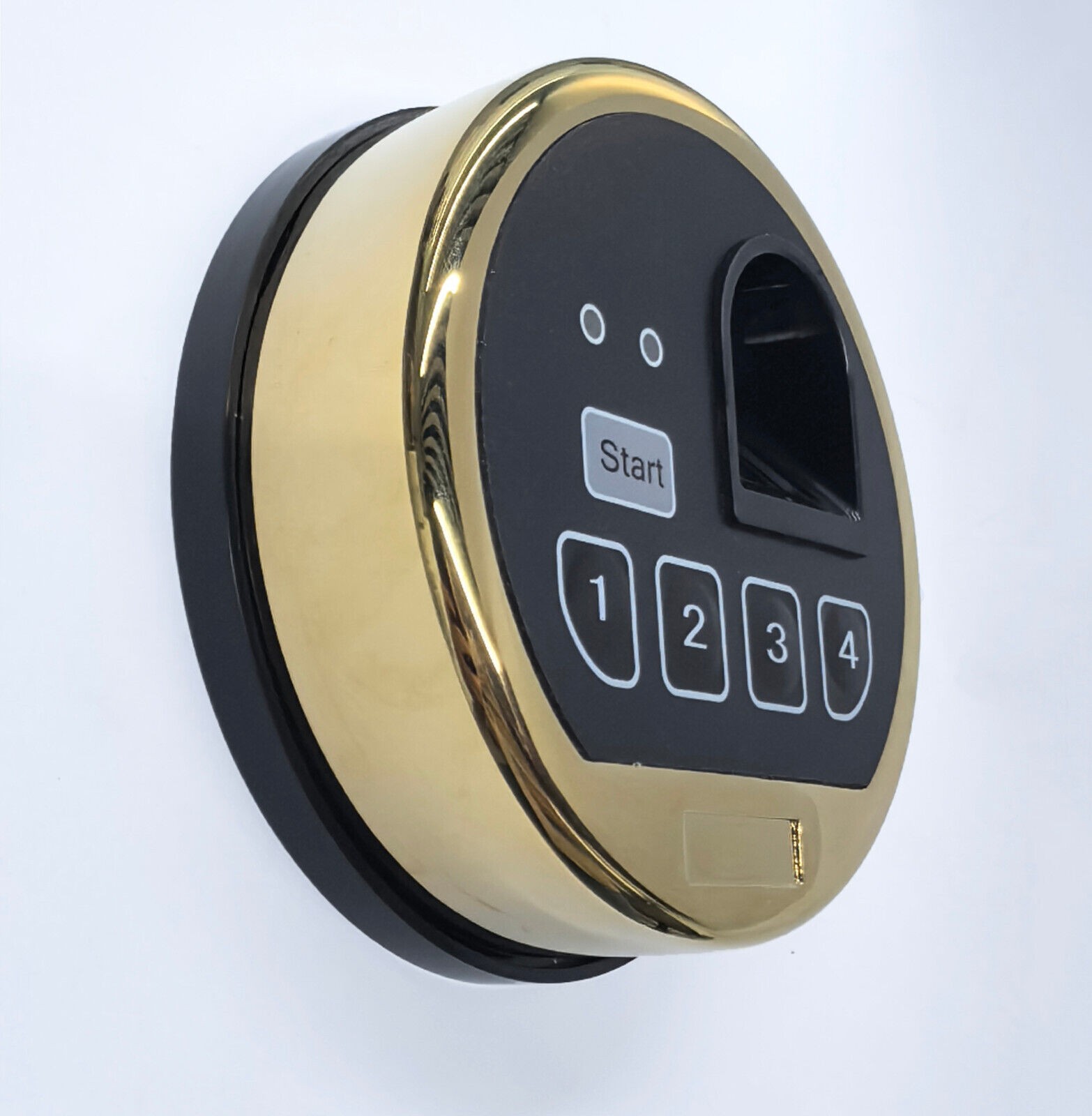 Fingerprint Safe Electronic Keypad Lock & Right Hand Swing Bolt Lock 2 Keys .