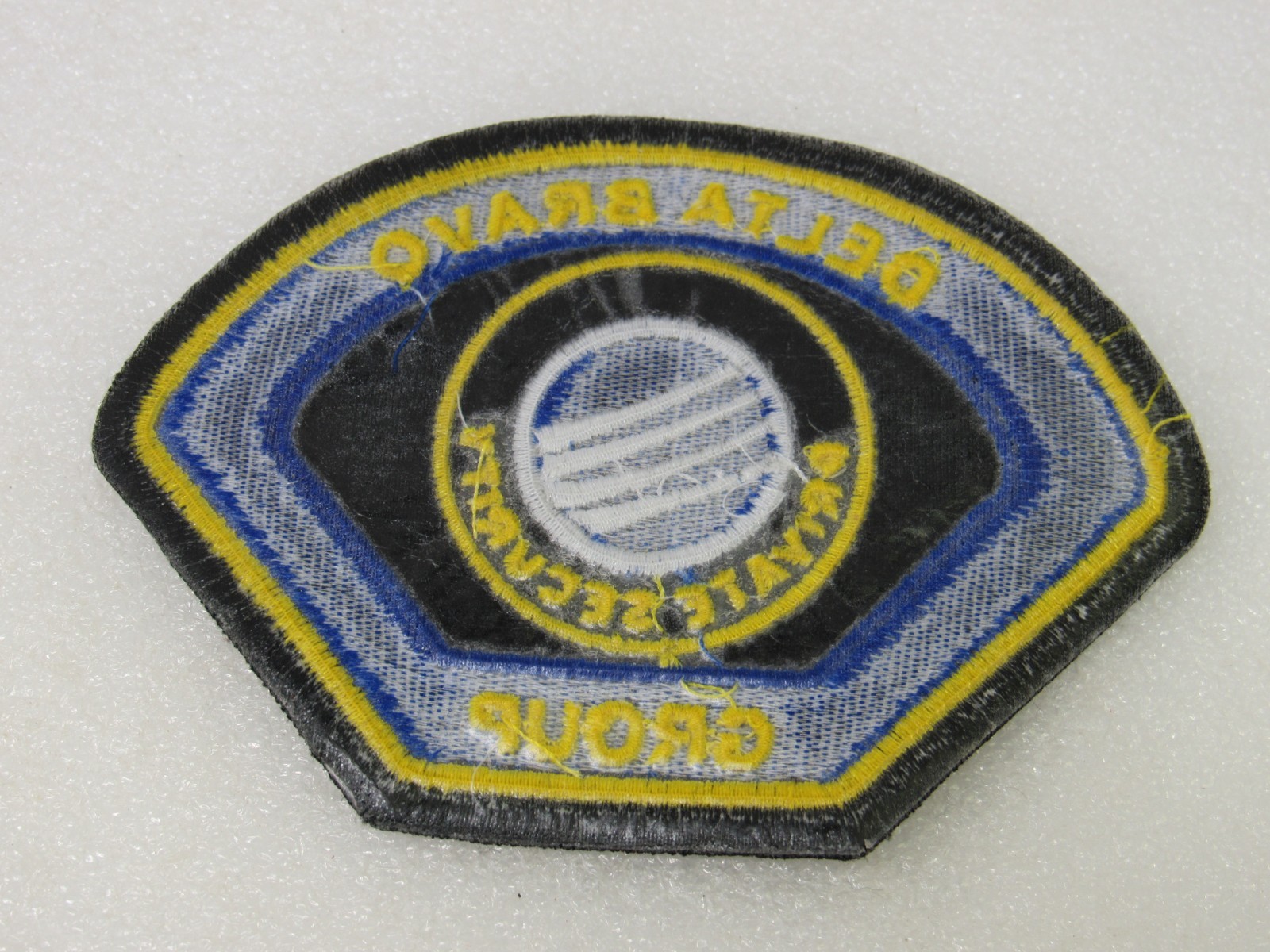 Delta Bravo Private Security Group Protective Agency Military Services Hat Patch