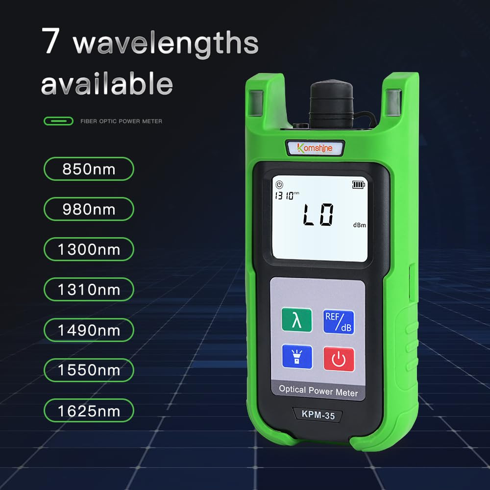 KPM-35 Optical Fiber Power Meter & KLS-35-MS Light Source Combo Kit