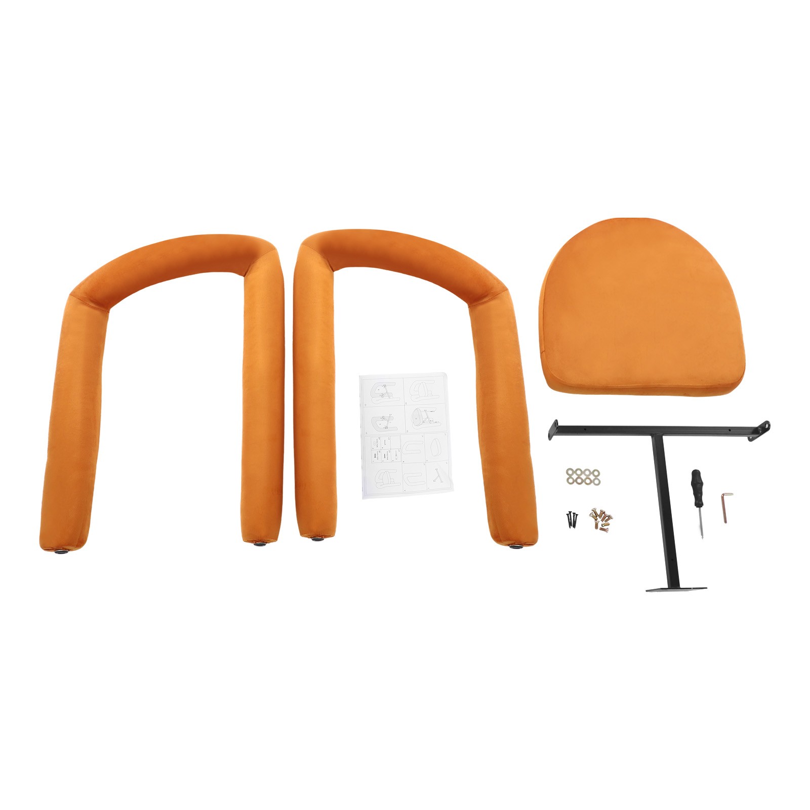 45cm/17.72 inch Chair with Soft Cushion and Backrest Makeup 100kg/220.46lbs