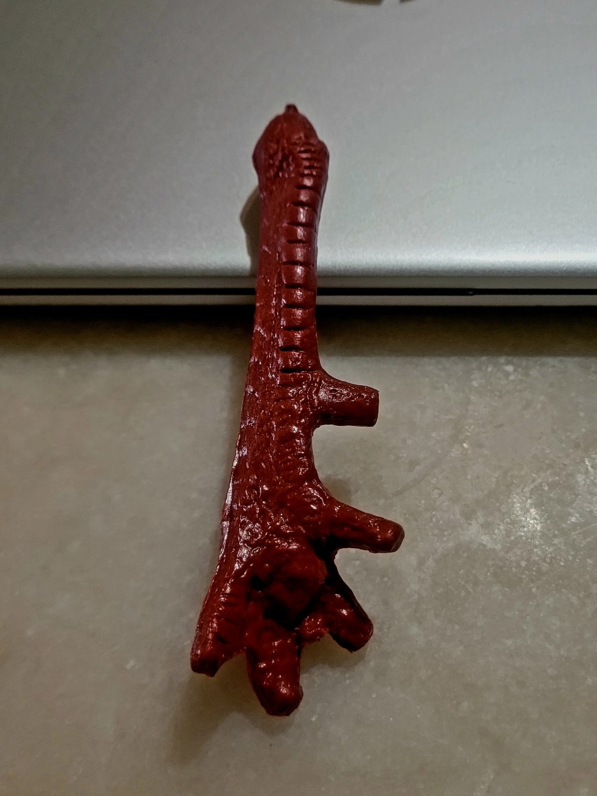 Pata De Plástico De Gallo / Plastic Rooster Leg Model