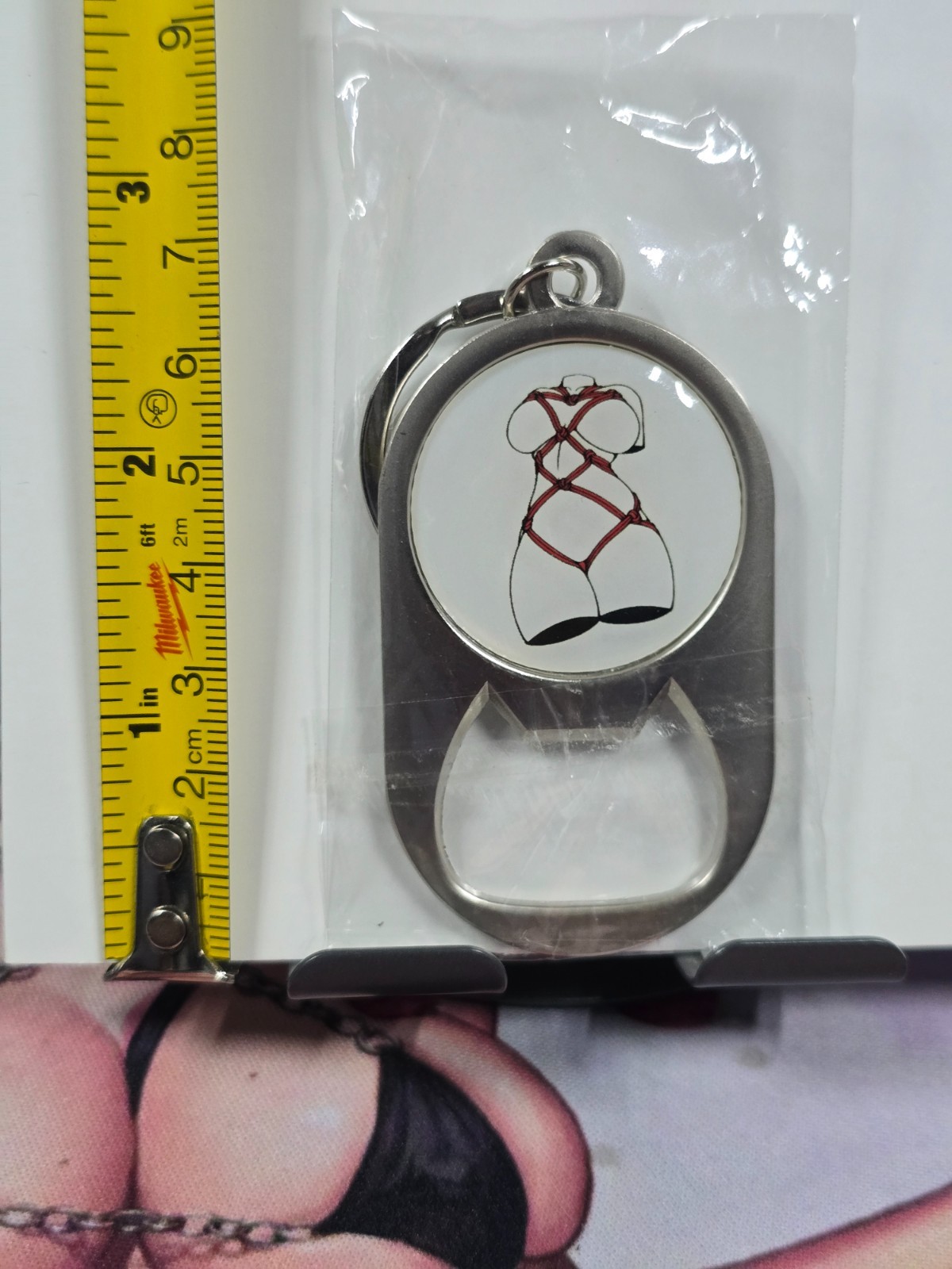 Rope Play (NSFW) Bottle Opener/Keychain (New)