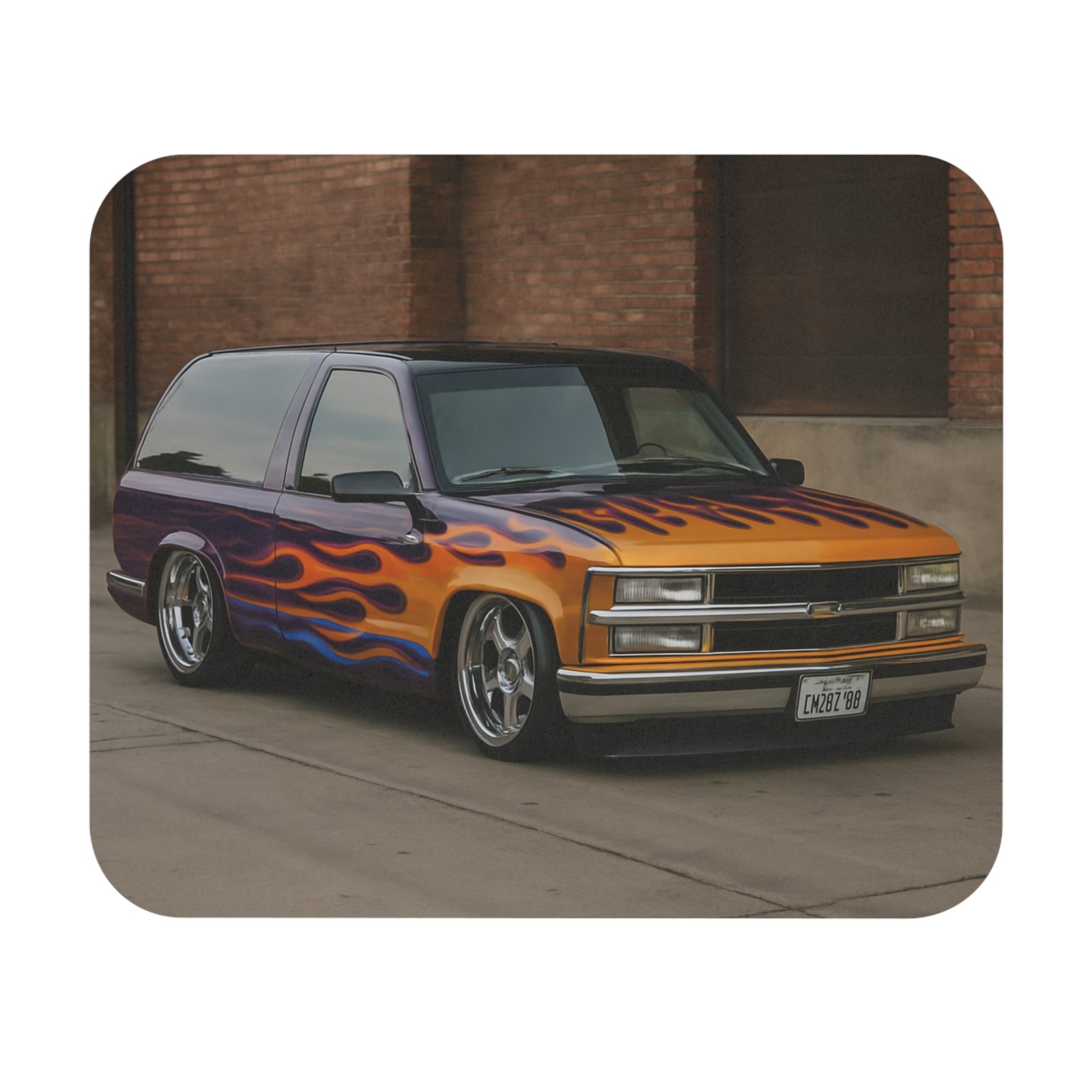 Mouse Pad - Lowered 1994 Chevy Tahoe Rectangle Design