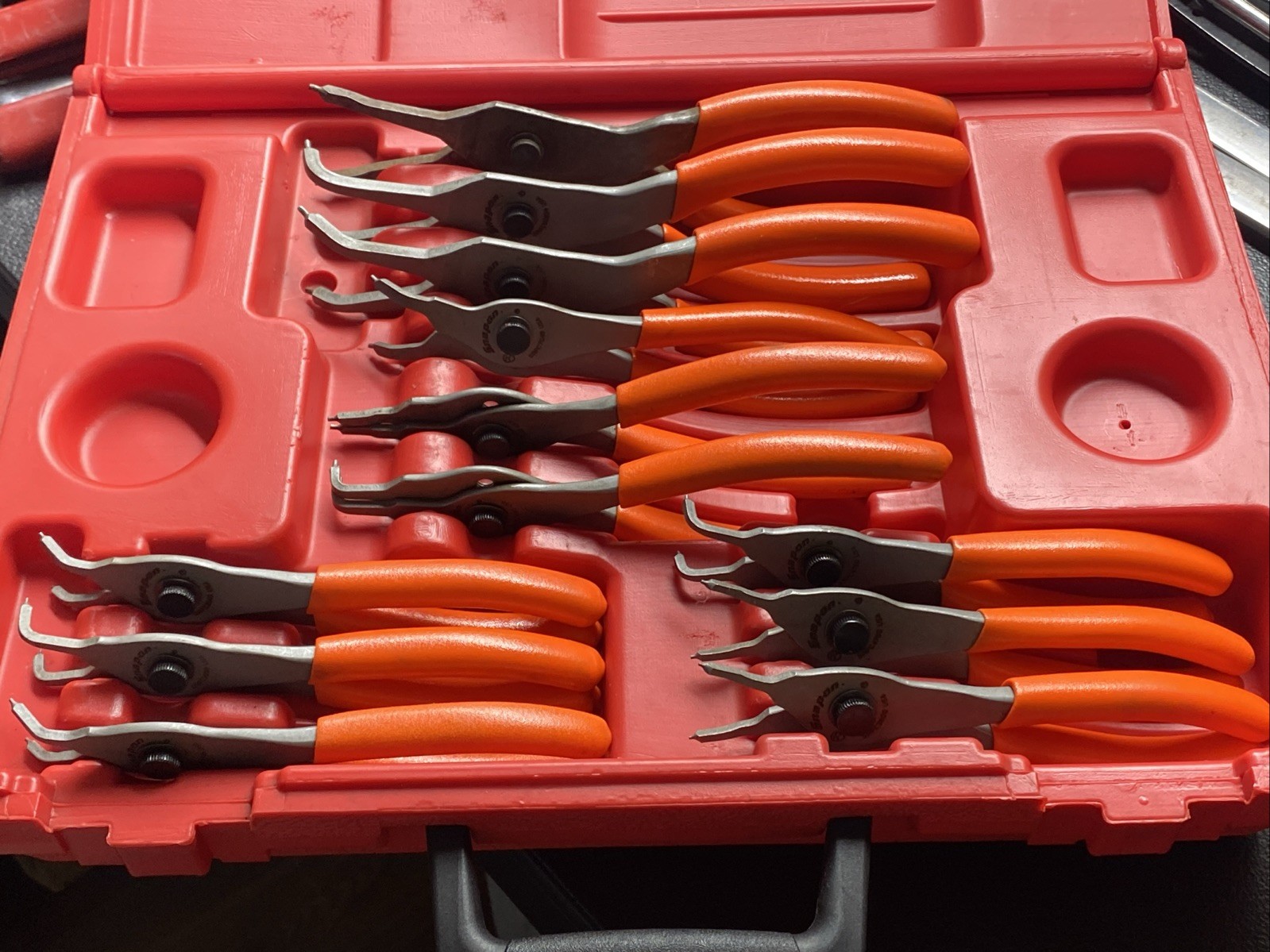 SNAP ON KIT SRPC113 SNAP RING PLIERS ORANGE COLOR