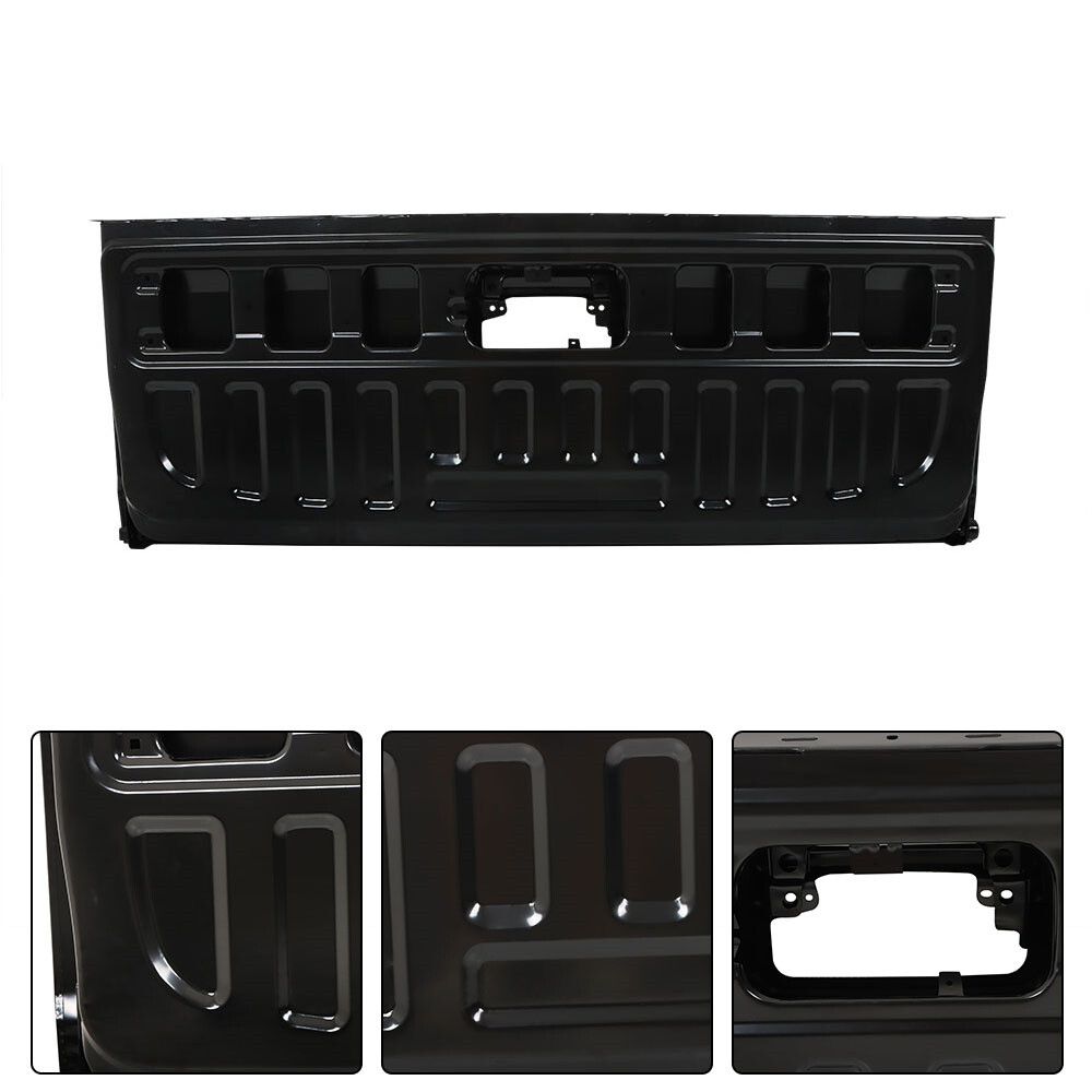 Labwork Black Tailgate Assembly W/ Assist For 2014-2019 Chevy Silverado Sierra