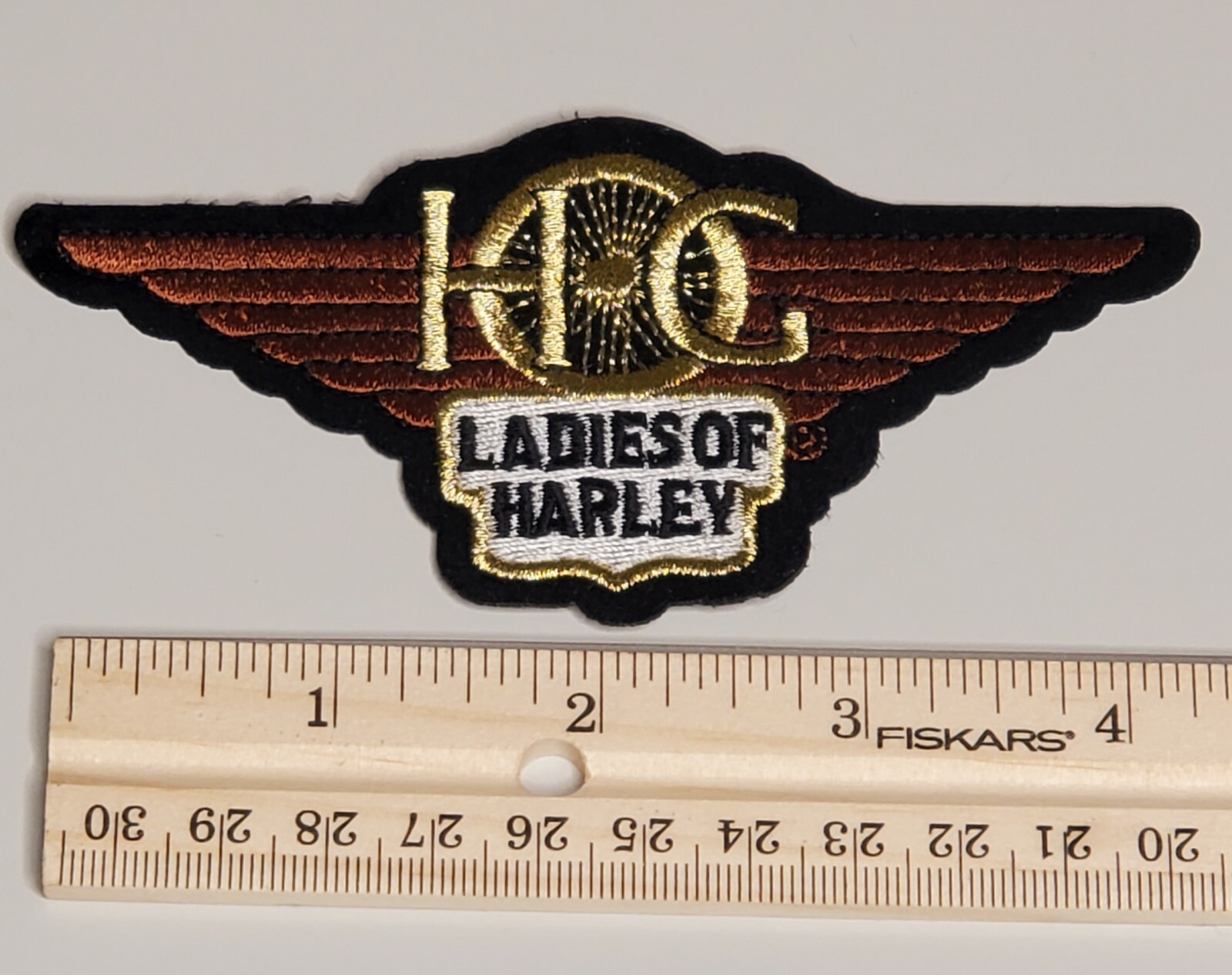 LADIES of HARLEY DAVIDSON OWNERS GROUP HOG  VEST  PATCH