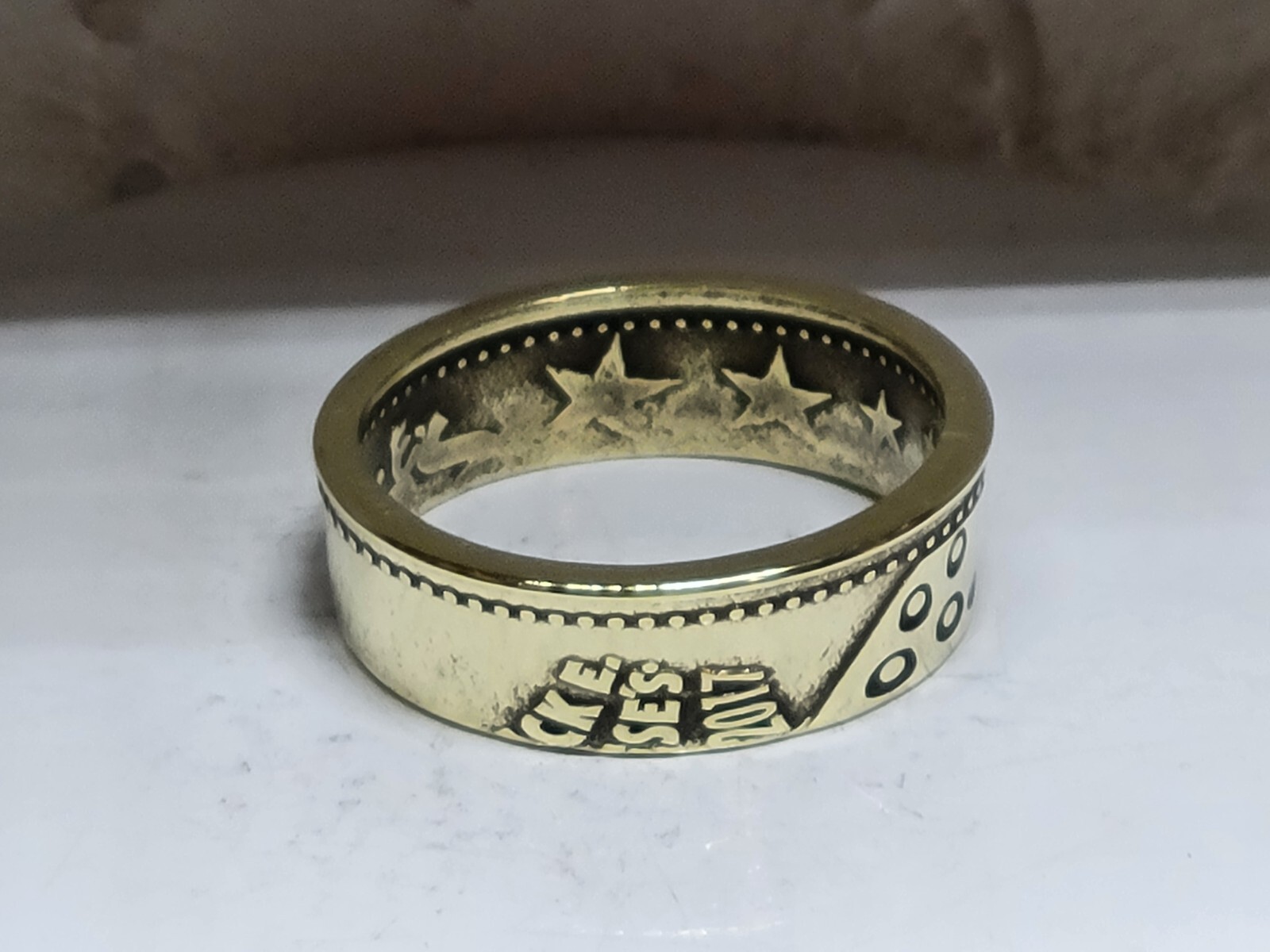CHUCK e CHEESE - 2017 - Size 9   Token Coin Ring
