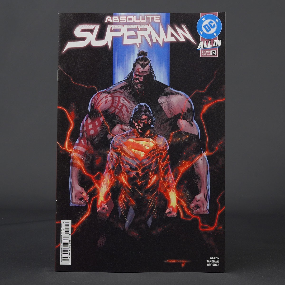 ABSOLUTE SUPERMAN #12 2nd ptg Cvr A DC Comics 2026 0126DC8303 (CA) Sandoval