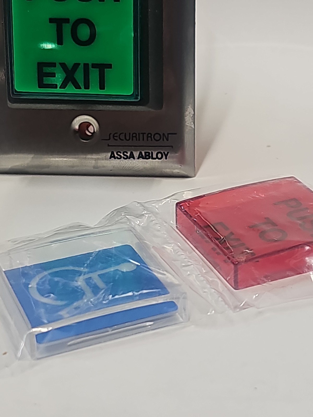 Securitron EEB2 Emergency Exit Button with 30-Second Timer ASSA ABLOY Single