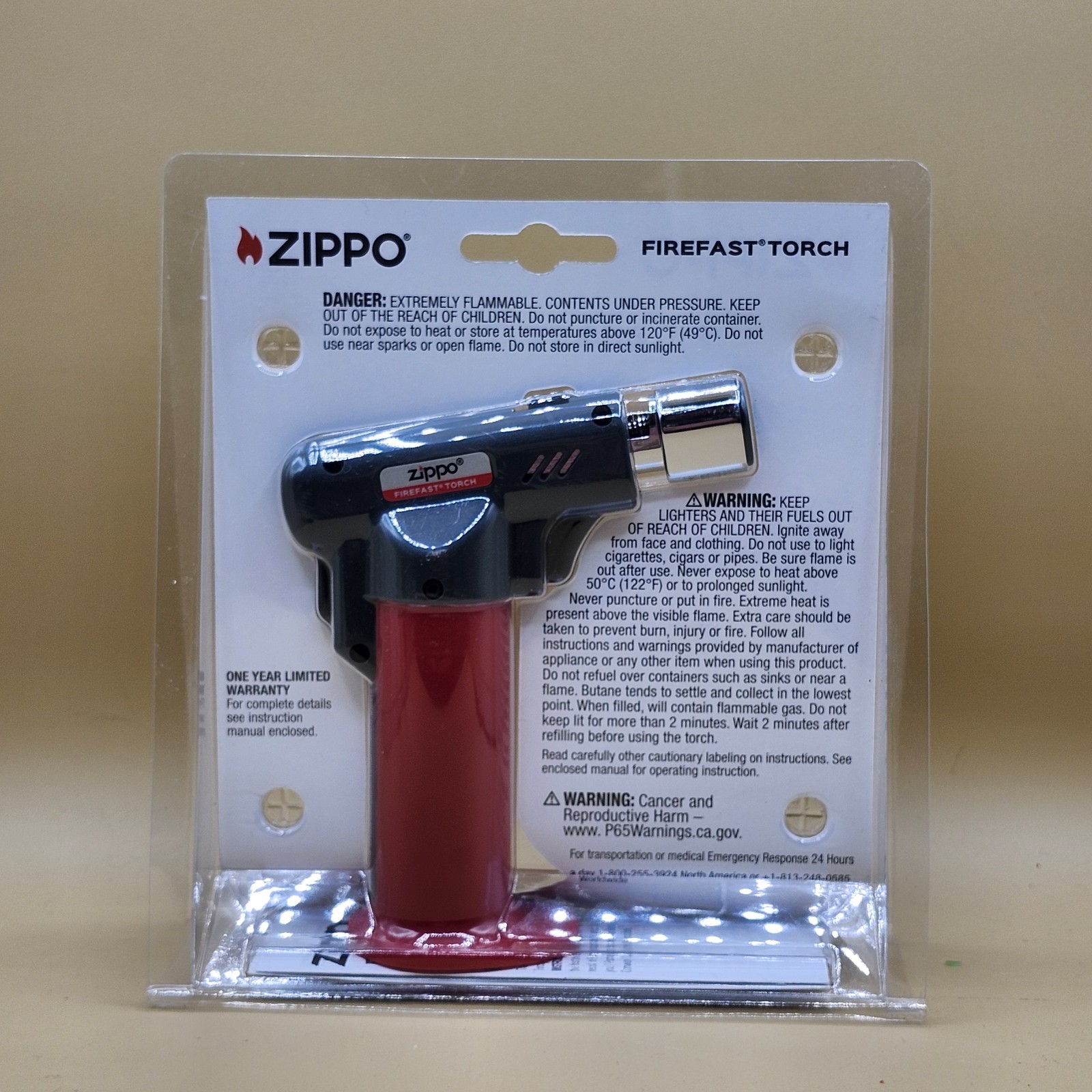 Zippo Refillabe FireFast Torch, 40558 NEW IN PACKAGE
