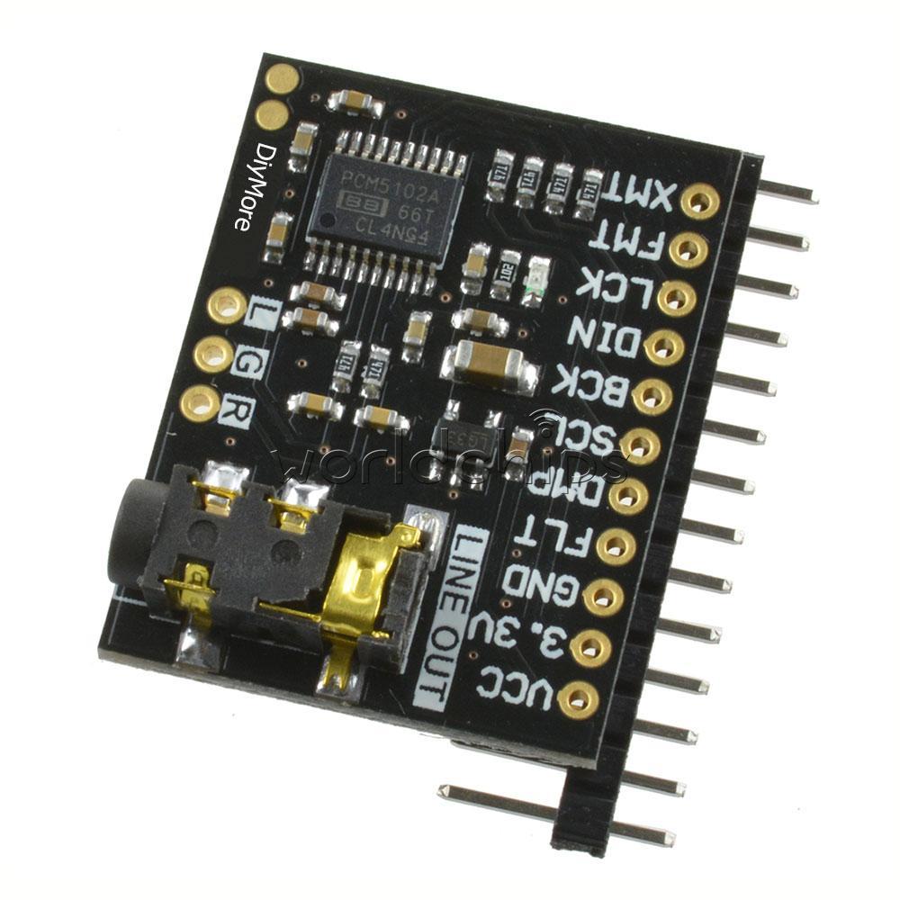 PCM5102A DAC Decoder I2S 32bit Player Module Beyond ES9023 PCM1794 Raspberry Pi