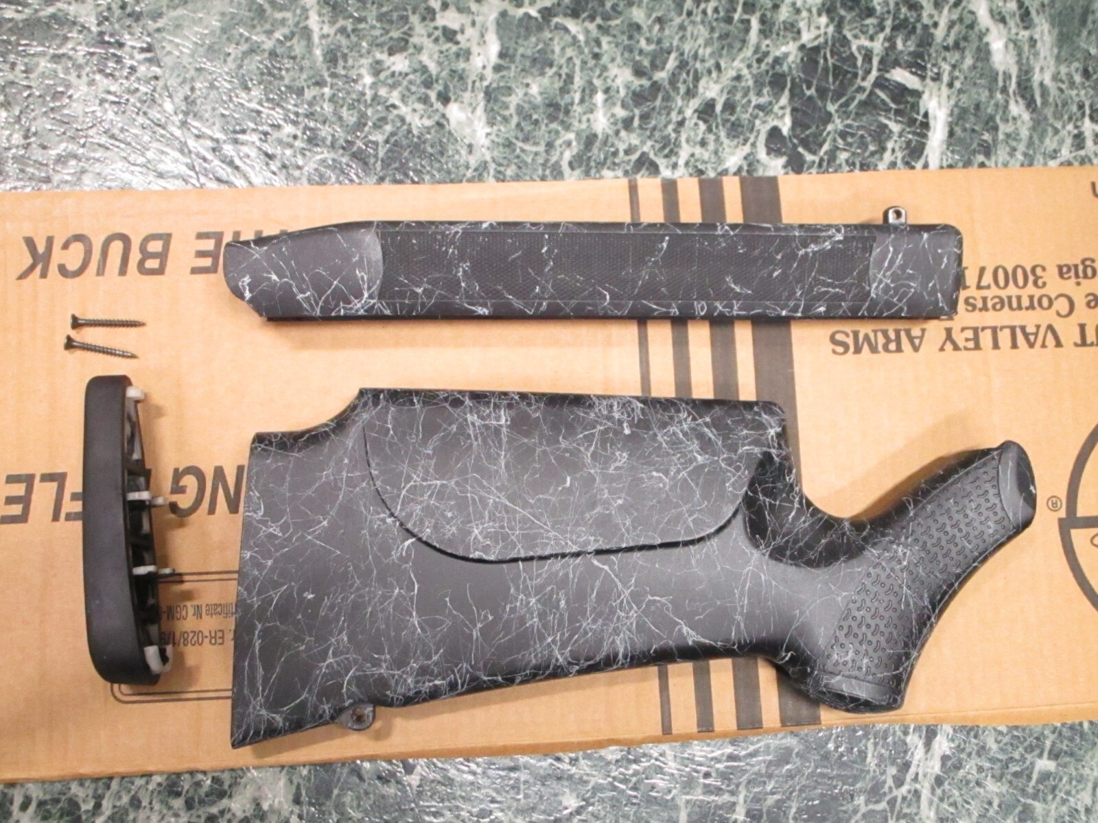 11 CVA Crackle Pattern Stock & Forearm Beartooth Optima & Pro Wolf (EARLY STYLE)