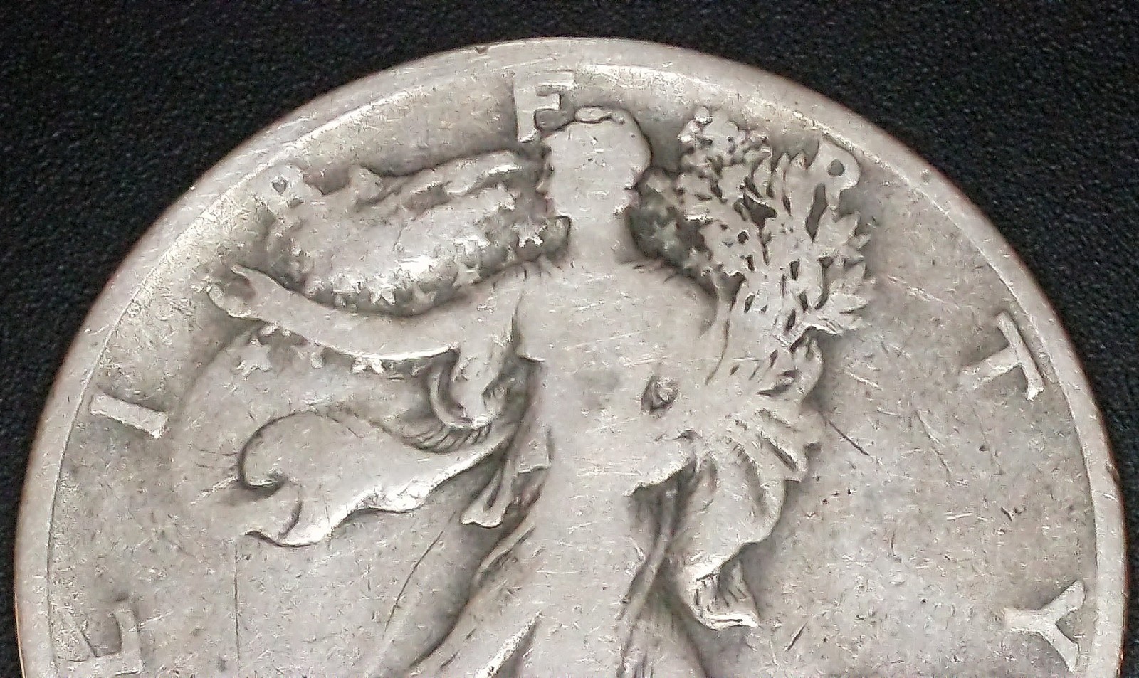 1921-s Walking Liberty Half in VG Condition