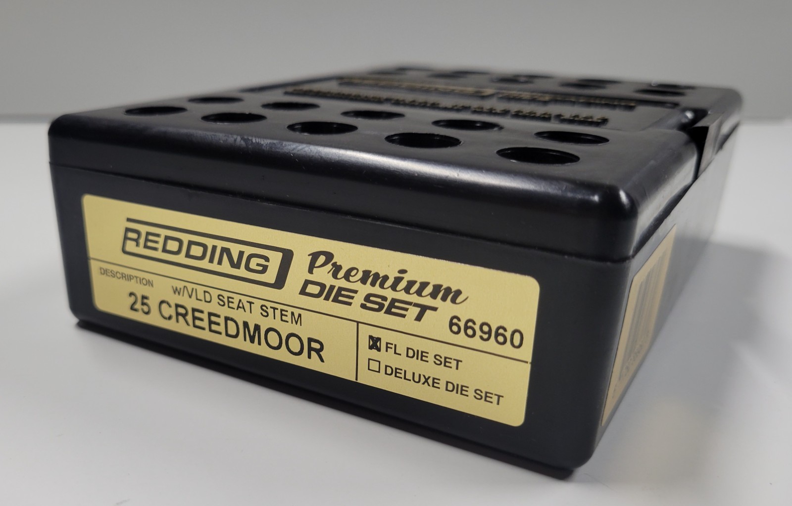 66960 REDDING 2-DIE PREMIUM FULL LENGTH DIE SET - 25 CREEDMOOR - BRAND NEW