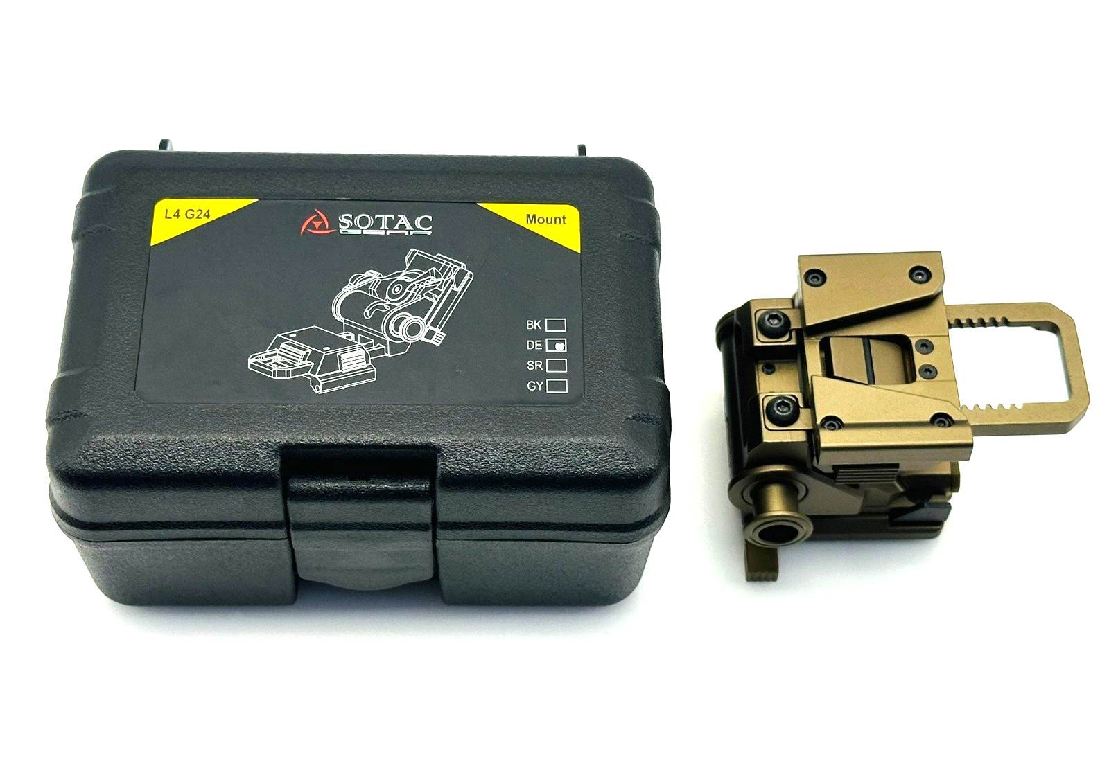 SOTAC L4 G24 Helmet Mount Tactical NVG Night Vision L4G24 Mount Breakaway Base