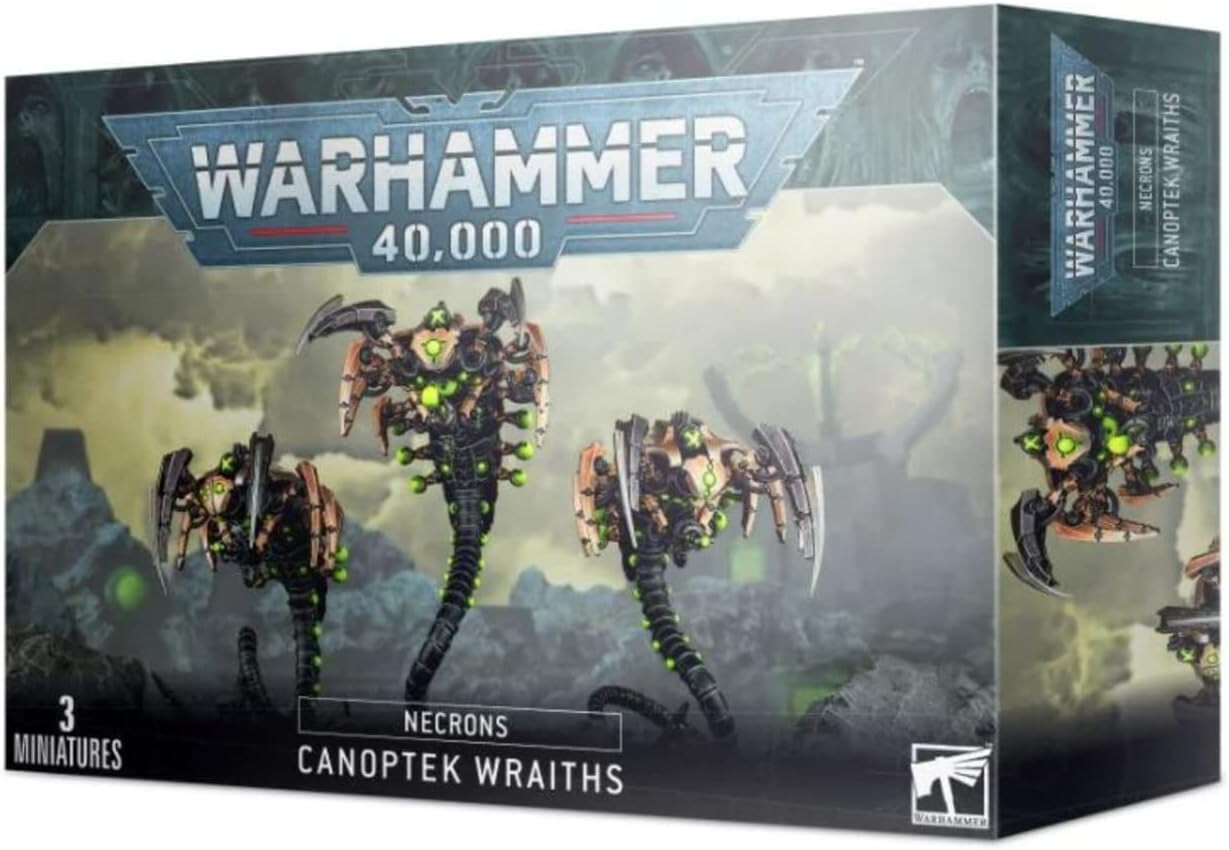 Necrons Canoptek Wraiths - Warhammer 40k - Brand New! 49-14