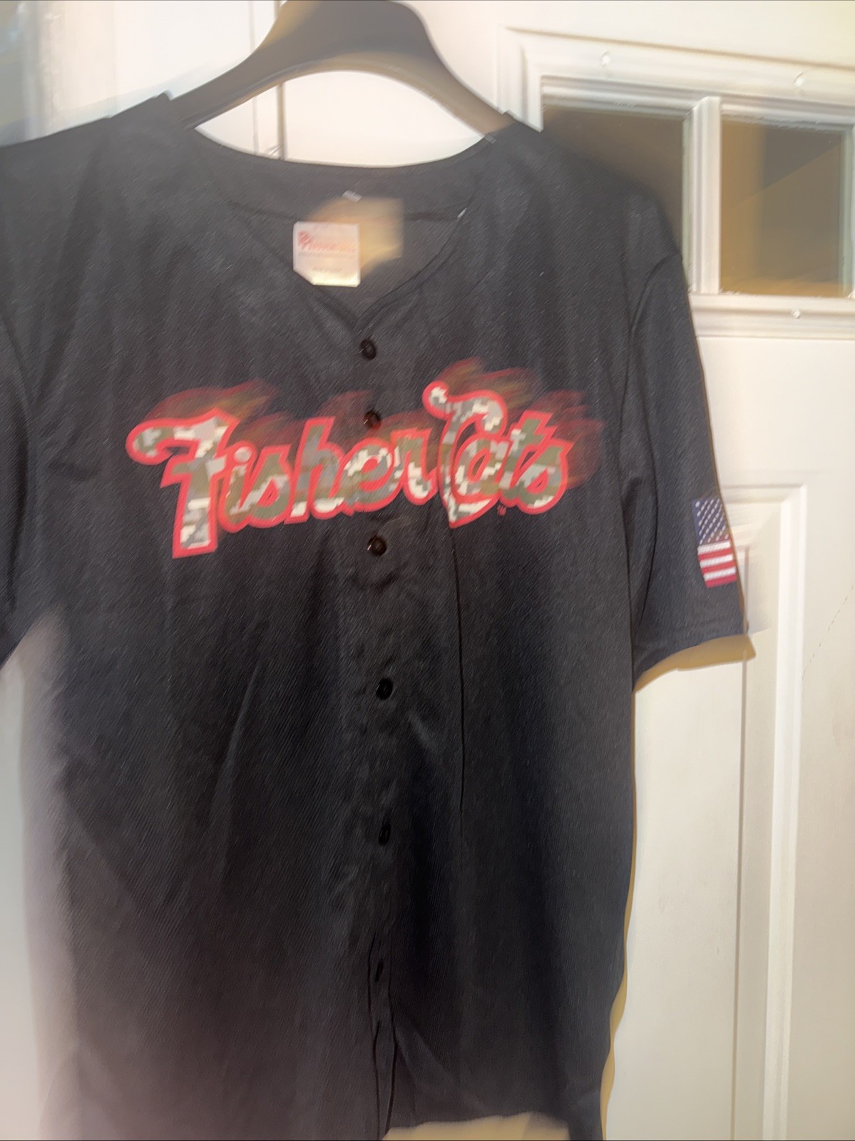 PROMOTIONAL ADVENTURES New Hampshire Fisher Cats Promotional Jersey (B89)