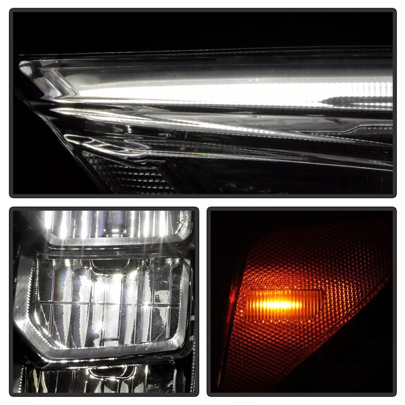 Pair LED Reflector Headlights For 2022-2024 GMC Terrain AT4 | SLE | SLT LH RH