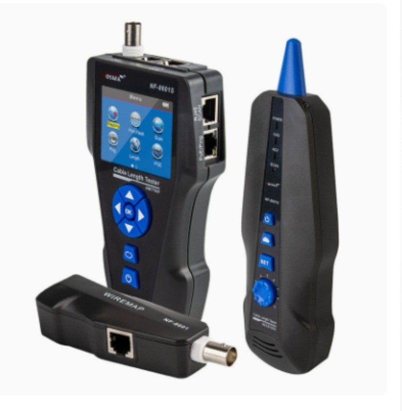 Network Cable Tester Multifunction with PoE/PING/Port Voltage Wiremap Tracker