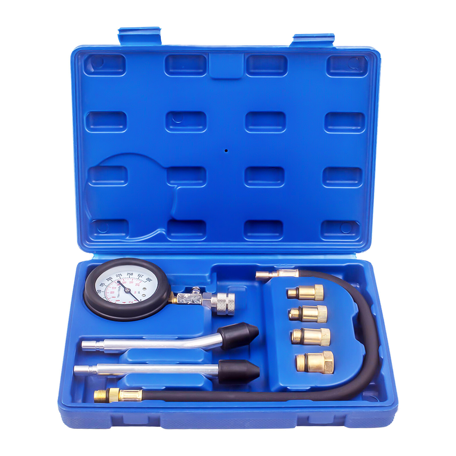 Spark Plug Cylinder Compression Tester Test Kit Measuring Tool